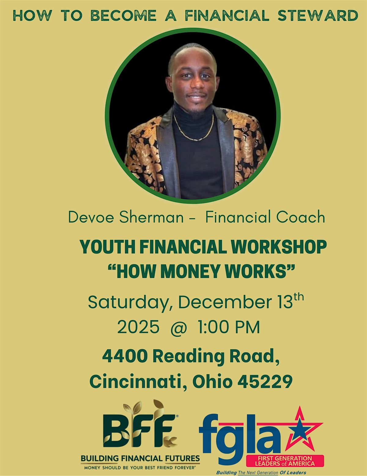 Youth Financial  Stewardship Workshop