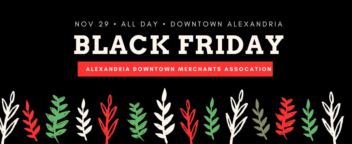 Black Friday Downtown Alexandria