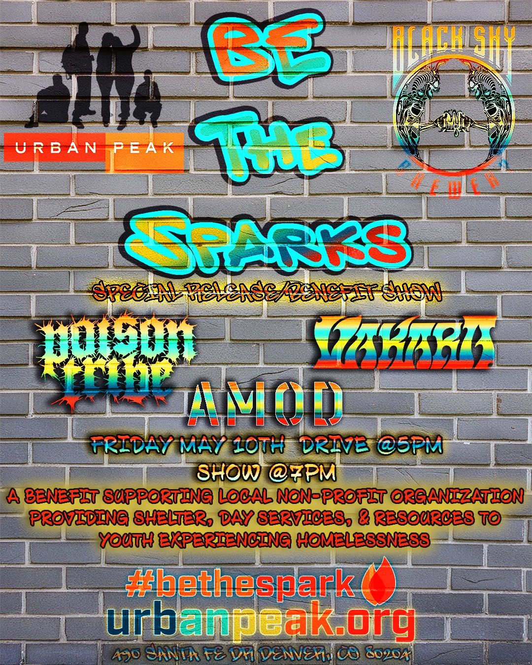 BE THE SPARKS: A Collab w\/ Urban Peak Special Release\/Benefit Show