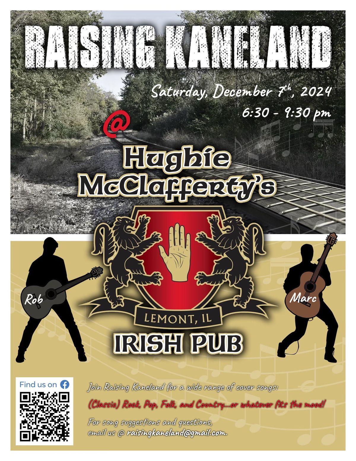 Raising Kaneland @ Hughie McClafferty's