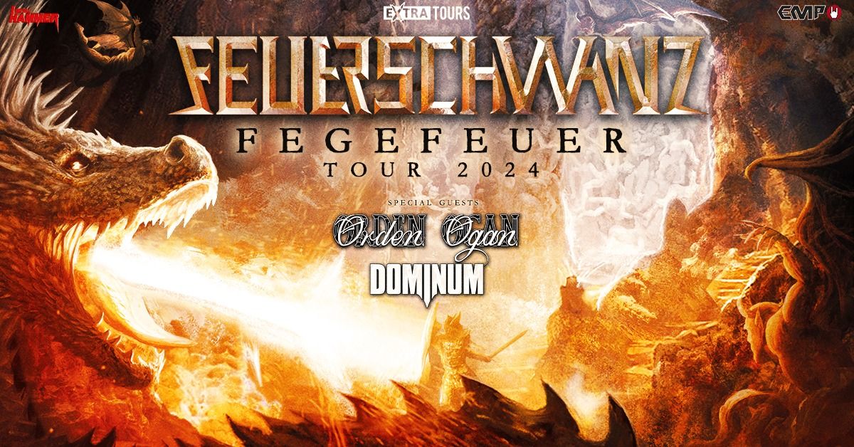 FEUERSCHWANZ & ORDEN OGAN & Dominum | K\u00f6ln - Palladium | Fegefeuer Tour 2024