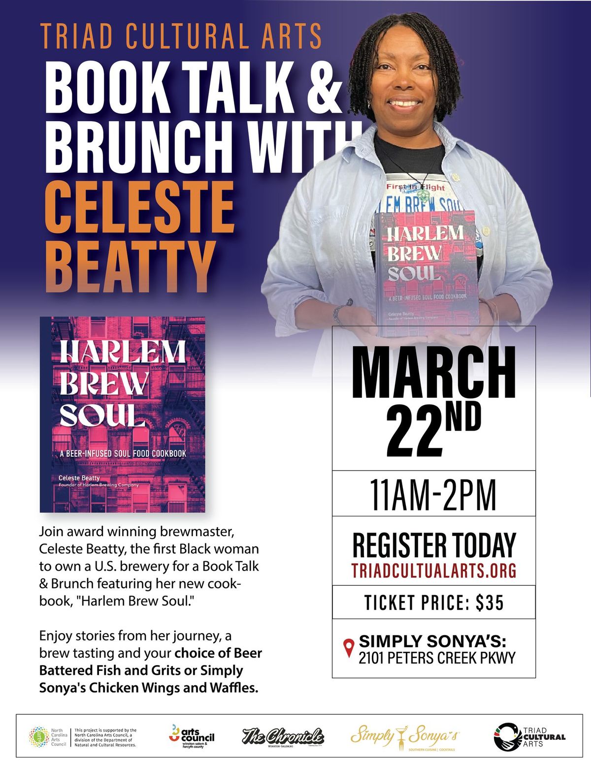 Book Talk & Brunch with Celeste Beatty