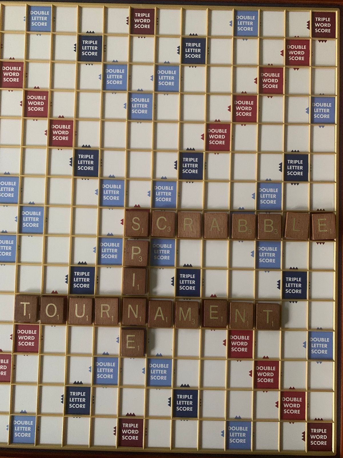 Fall Amateur Scrabble Tournament