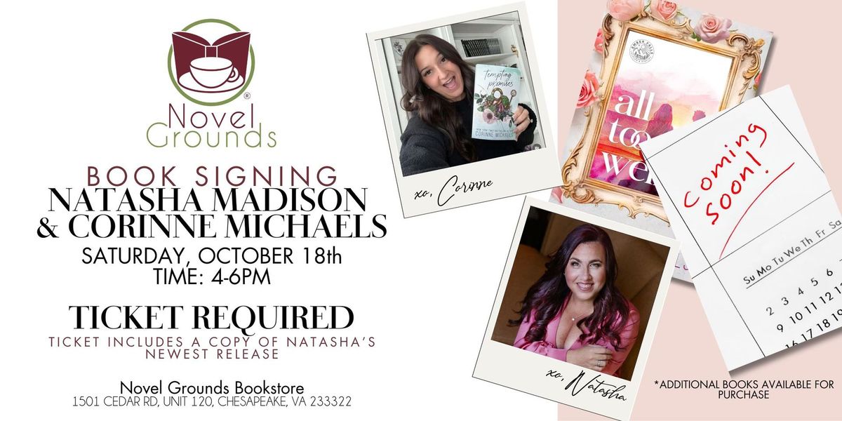 Book Signing - Bestselling Author Natasha Madison