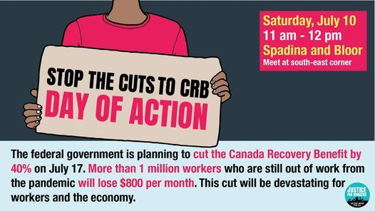 Toronto: Stop the cuts to CRB!