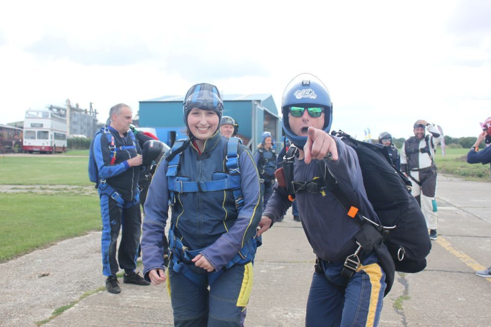 Charity Skydive to support RSPCA Suffolk Central