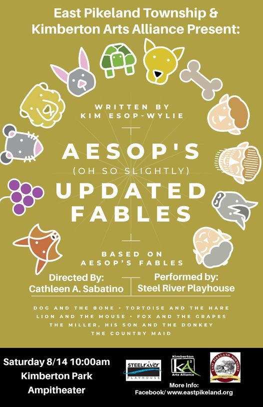 Children's Theater: Aesop's (Oh so Slightly) Updated Fables