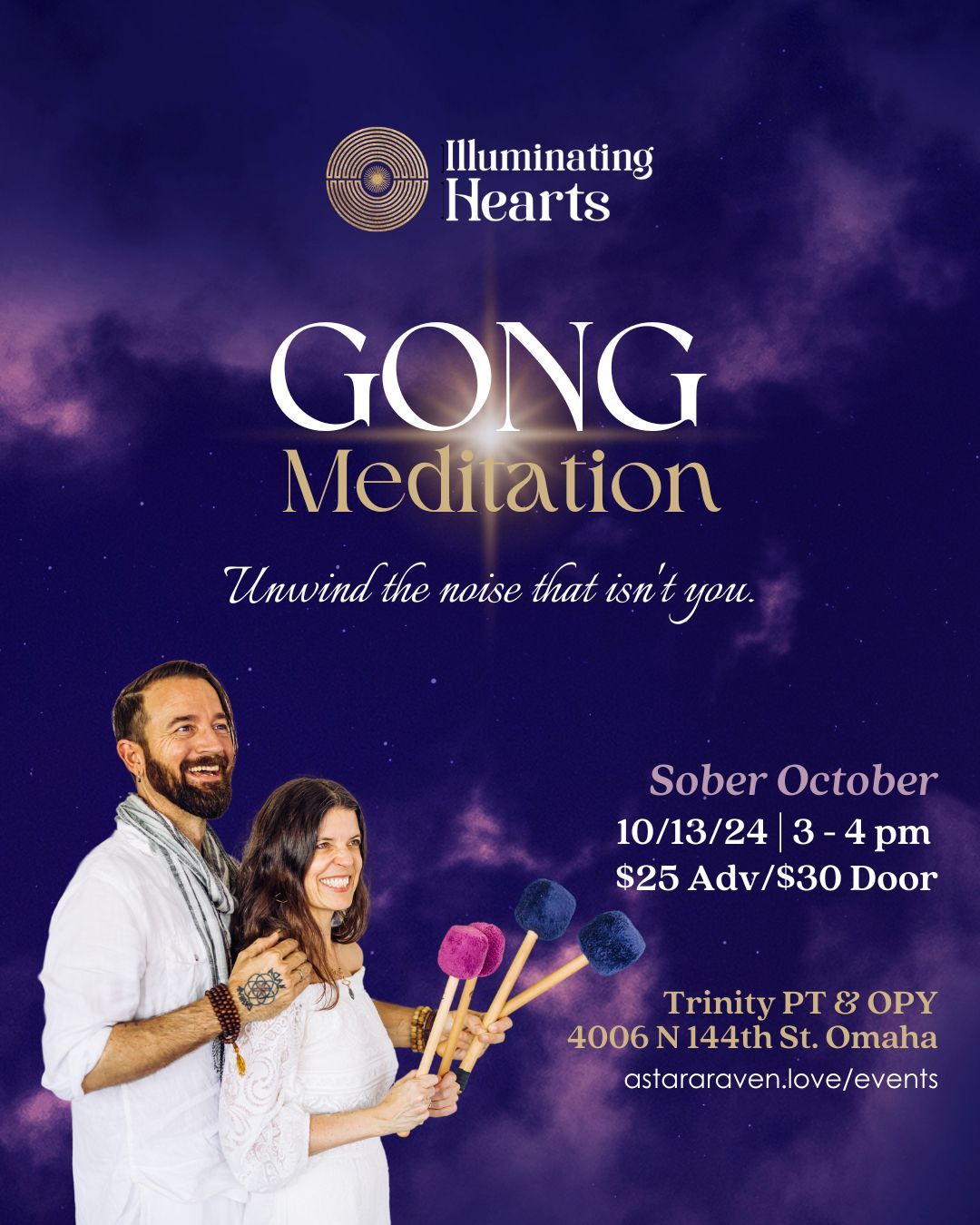 Gong Meditation - Sober October