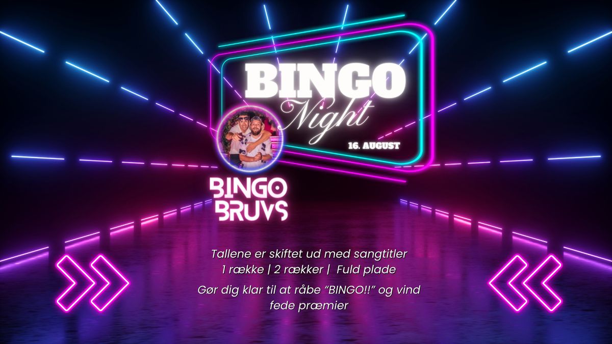 Musik bingo med Bingo Bruvs 