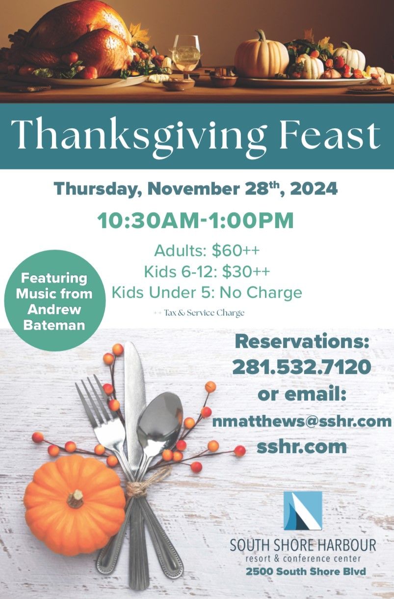 South Shore Harbour Resort Thanksgiving Feast 