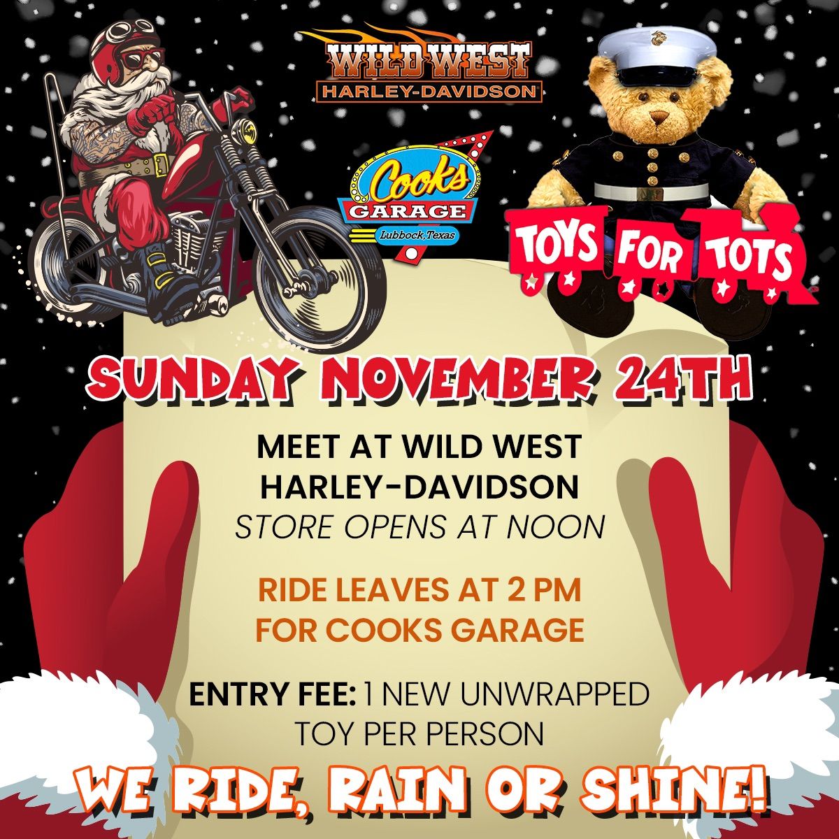 Toys for Tots Toy Run