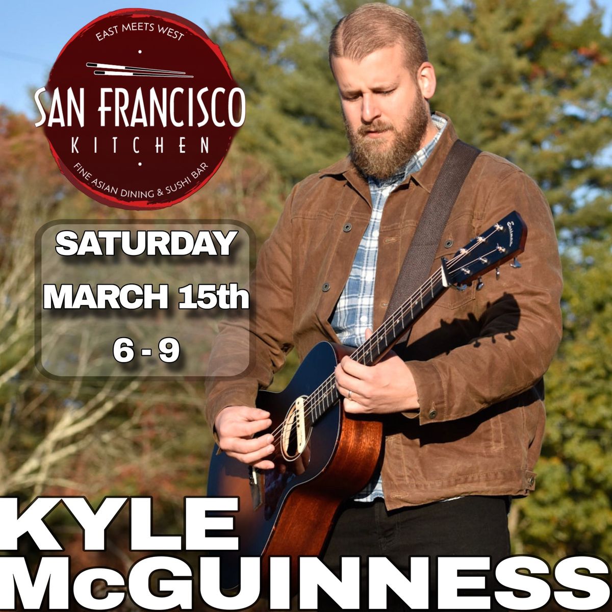 Kyle McGuinness at San Fransisco Kitchen