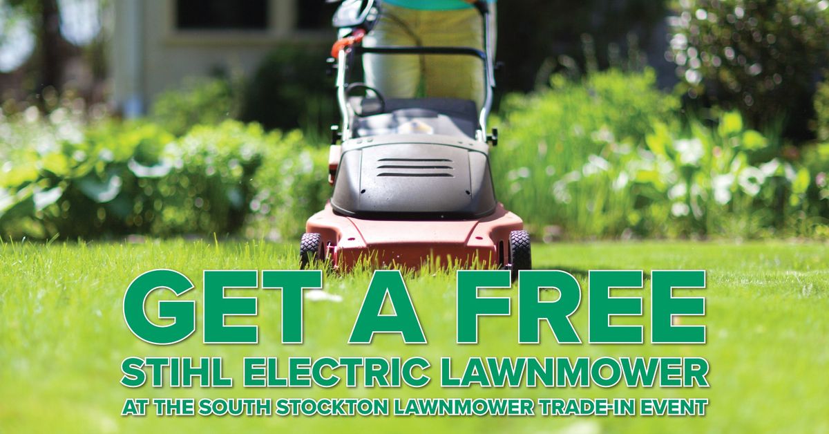 South Stockton Lawnmower Trade-in Event