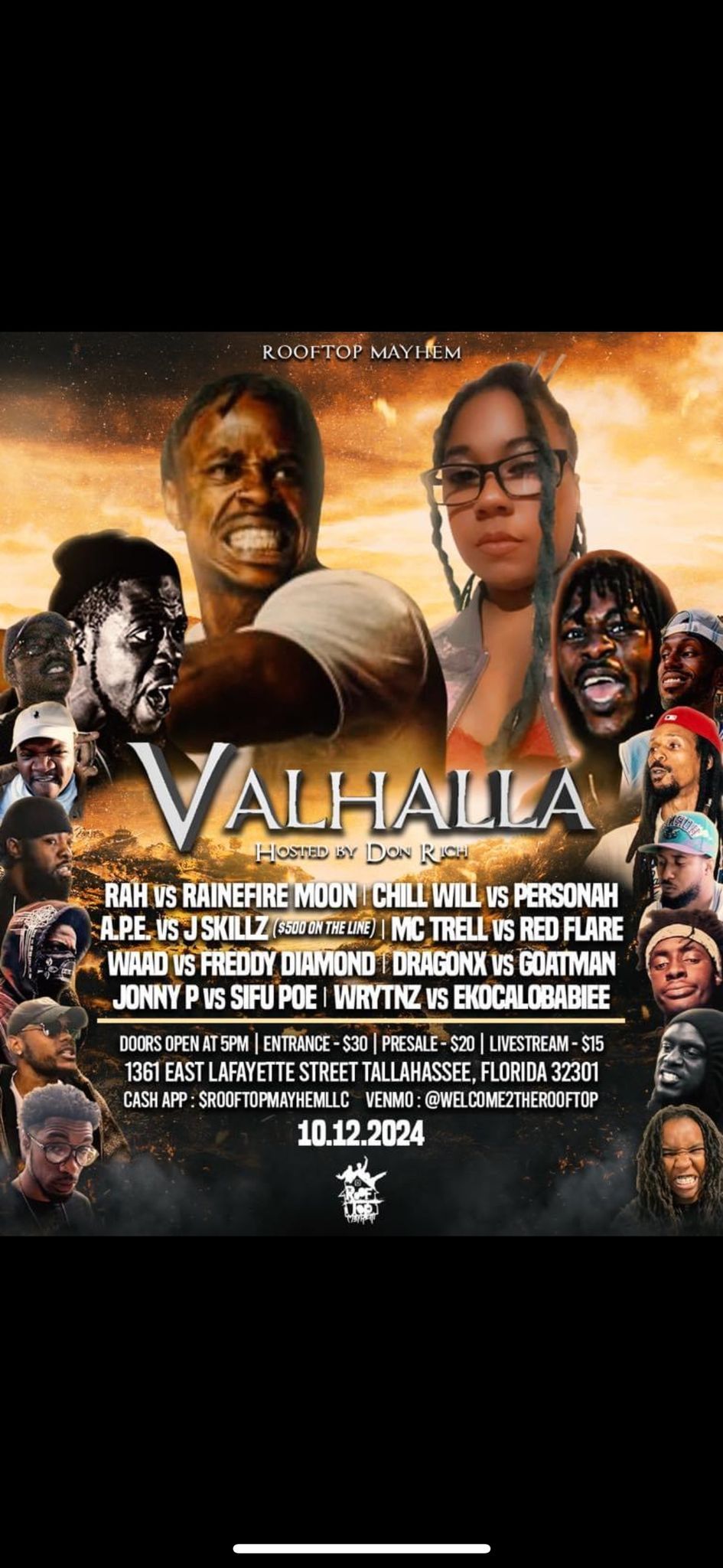 Rooftop Mayhem Presents Valhalla 