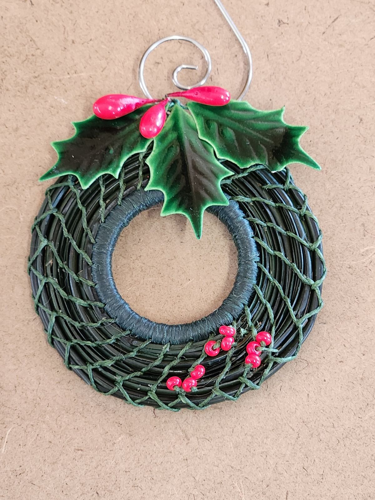 Christmas Pine Needle Ornament