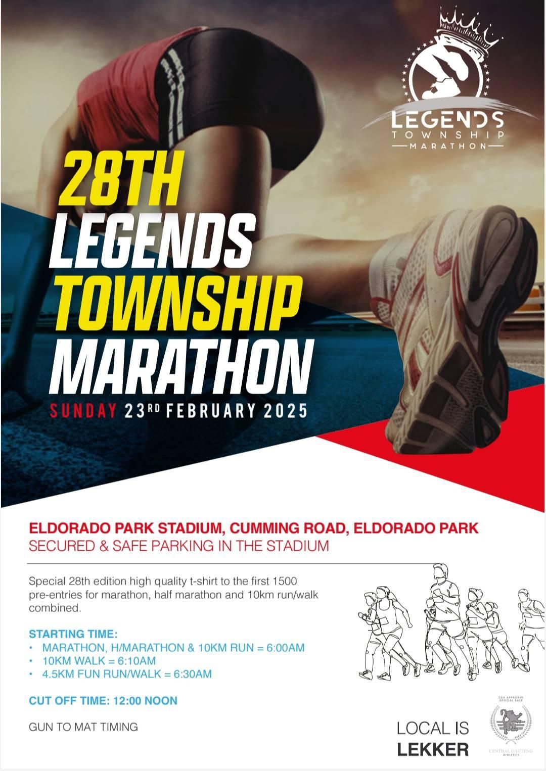 28th Legends Township Marathon 