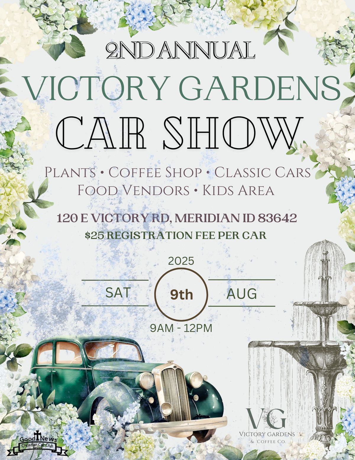 Victory Gardens 2nd Annual Classic Car Show 