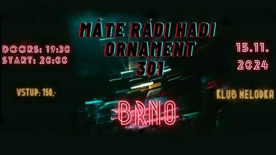 301\/Ornament\/MATE RADI HADI - Melodka Brno