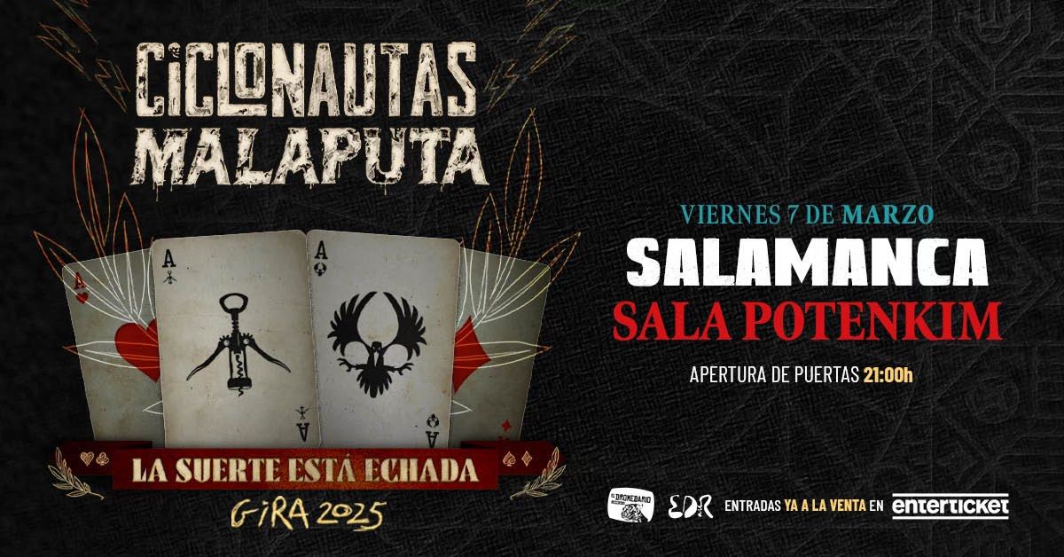 Ciclonautas y Malaputa en Salamanca