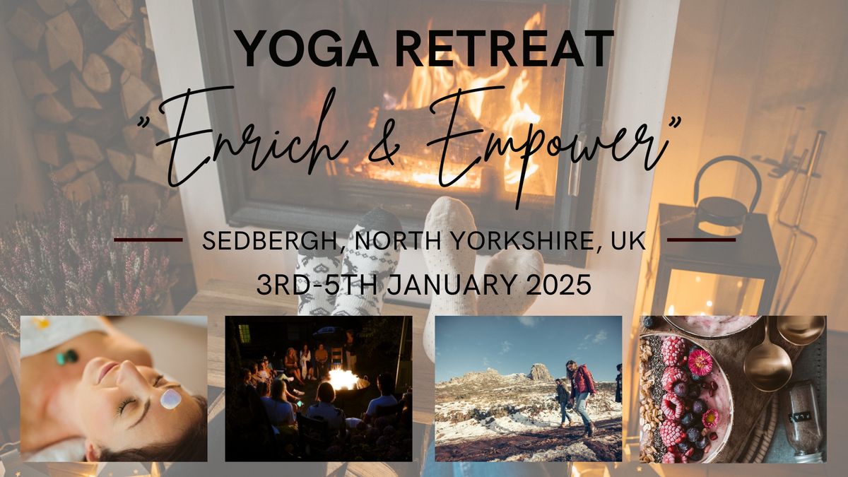 January Yoga Retreat | *ONE ROOM LEFT* | Sedbergh UK