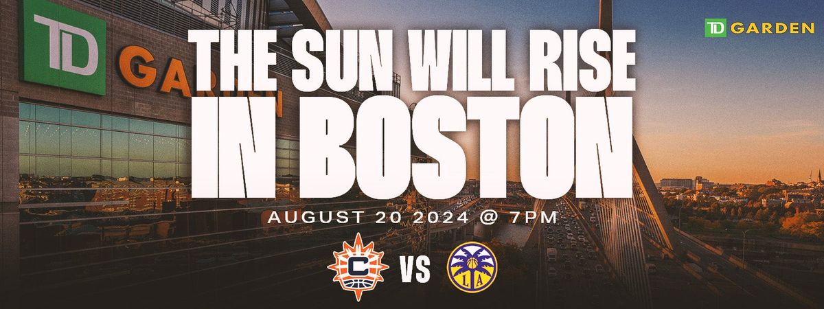 Los Angeles Sparks at Connecticut Sun at TD Garden