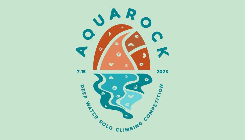 Aqua Rock Deep Water Solo Climbing Competition
