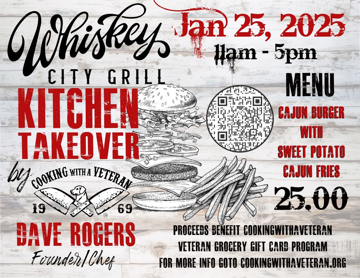 @cookingwithaveteran Kitchen Takeover @ Whisky City Grill