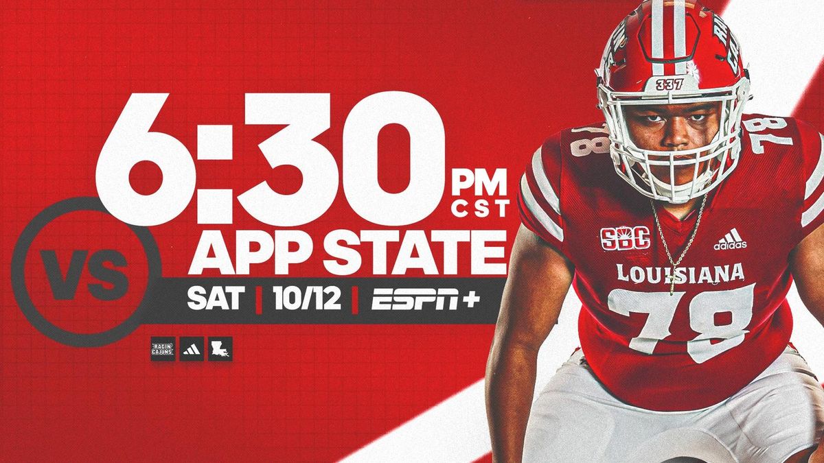 Parking Appalachian State Mountaineers at Louisiana Ragin' Cajuns Womens Basketball