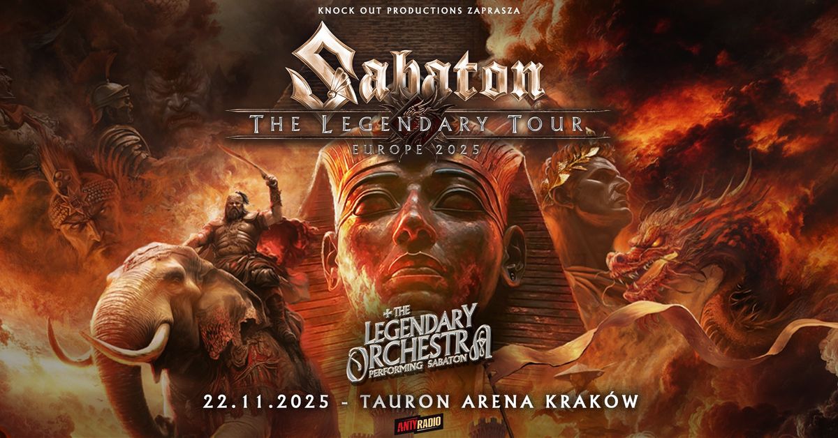 Sabaton + The Legendary Orchestra \/ 22 XI 2025 \/ Krak\u00f3w