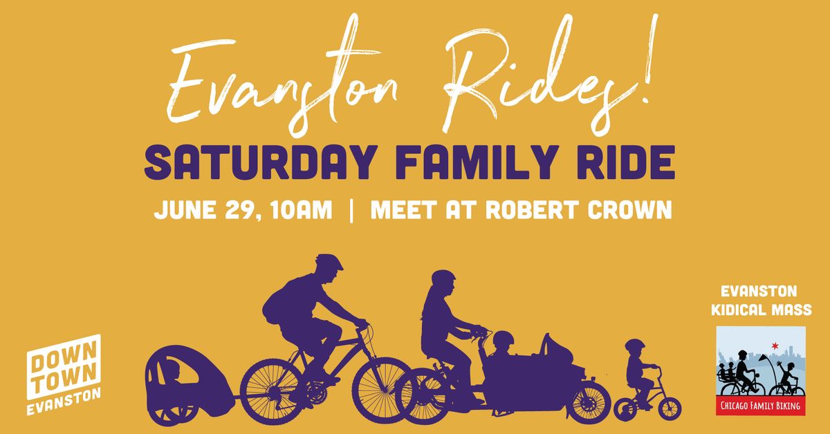 Evanston Rides: Saturday Family Ride