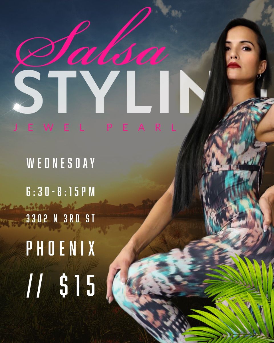 Wednesday Salsa Styling with Jewel Pearl!