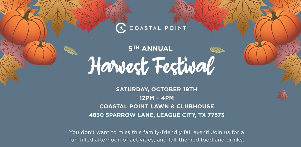 Coastal Point's 5th Annual Harvest Festival