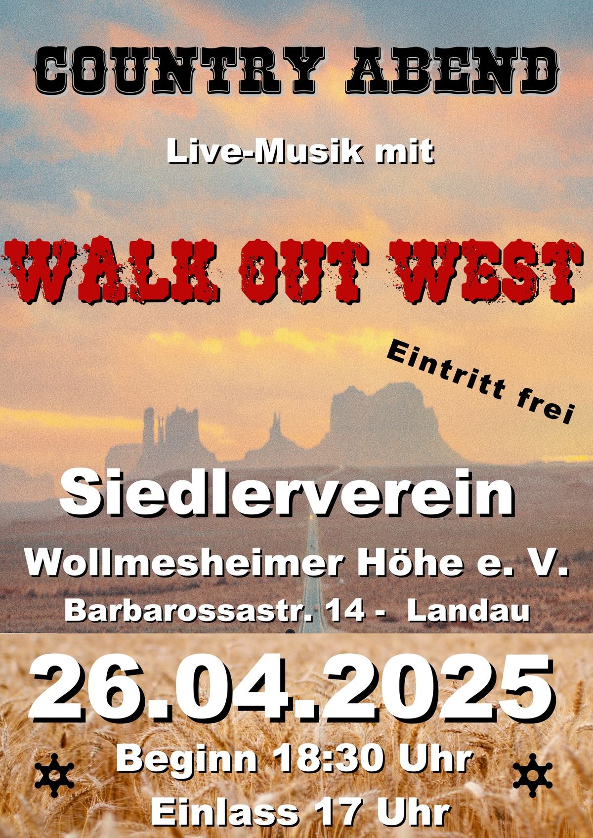 Country Abend Siedlerverein Wollmesheimer H\u00f6he e. V.