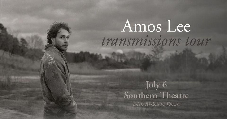 Amos Lee: Transmissions Tour