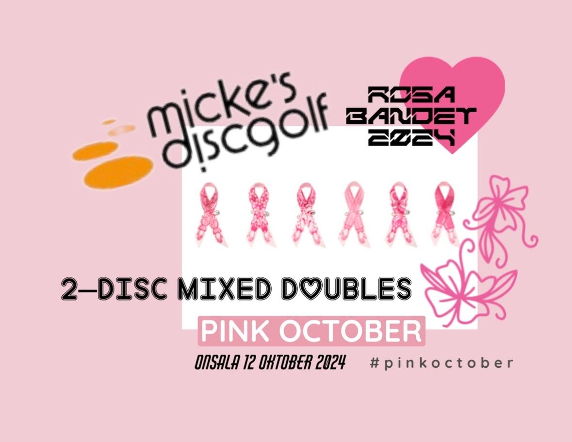 Mickes Discgolf Mixed Doubles -Pink October 