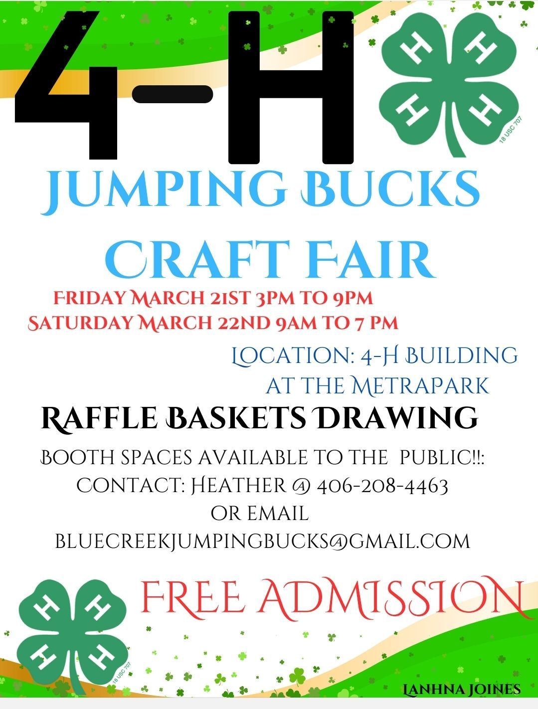 Jumping Bucks Craft Fair