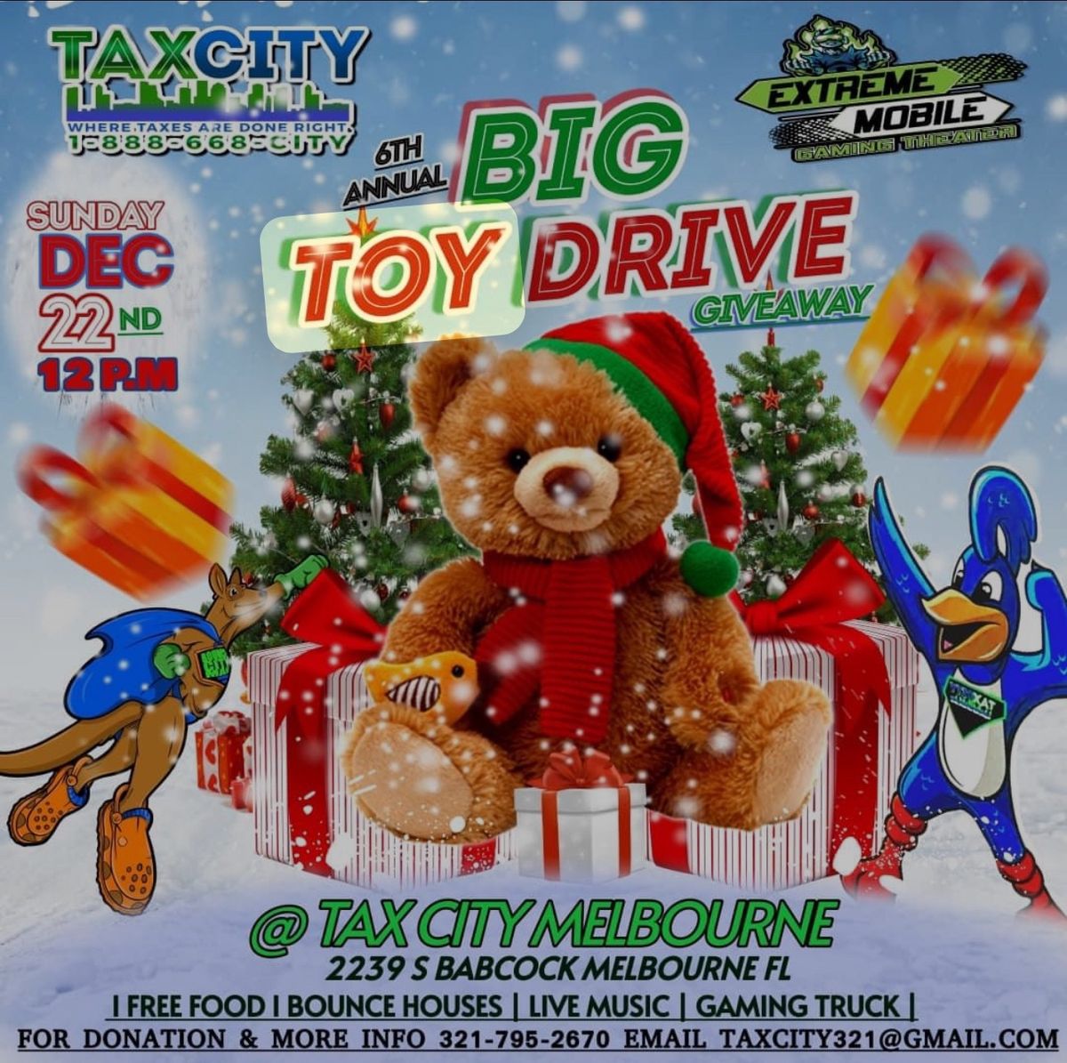 Big Toy Drive Family Fun Day