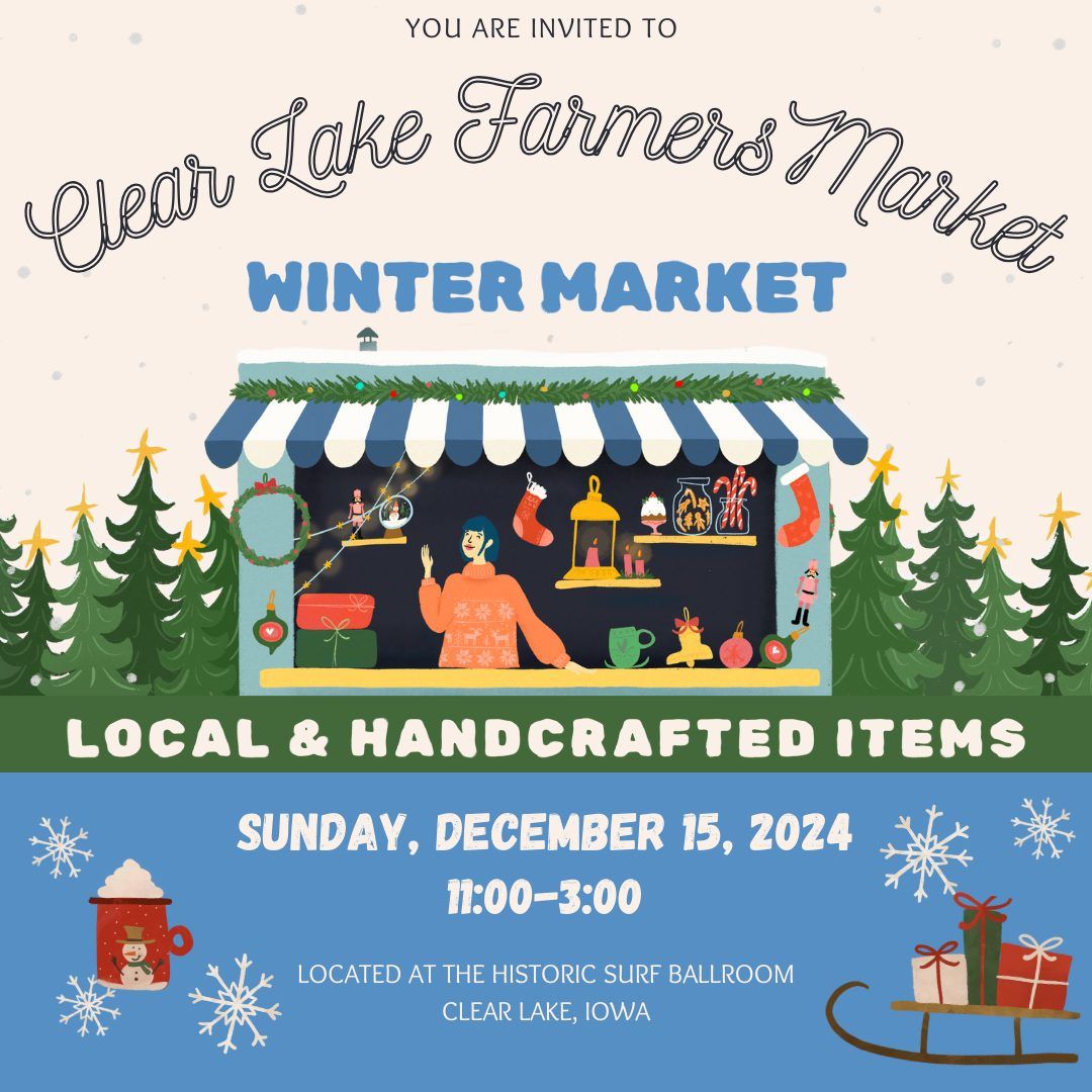 Clear Lake Farmers Market - 2024 Winter Market