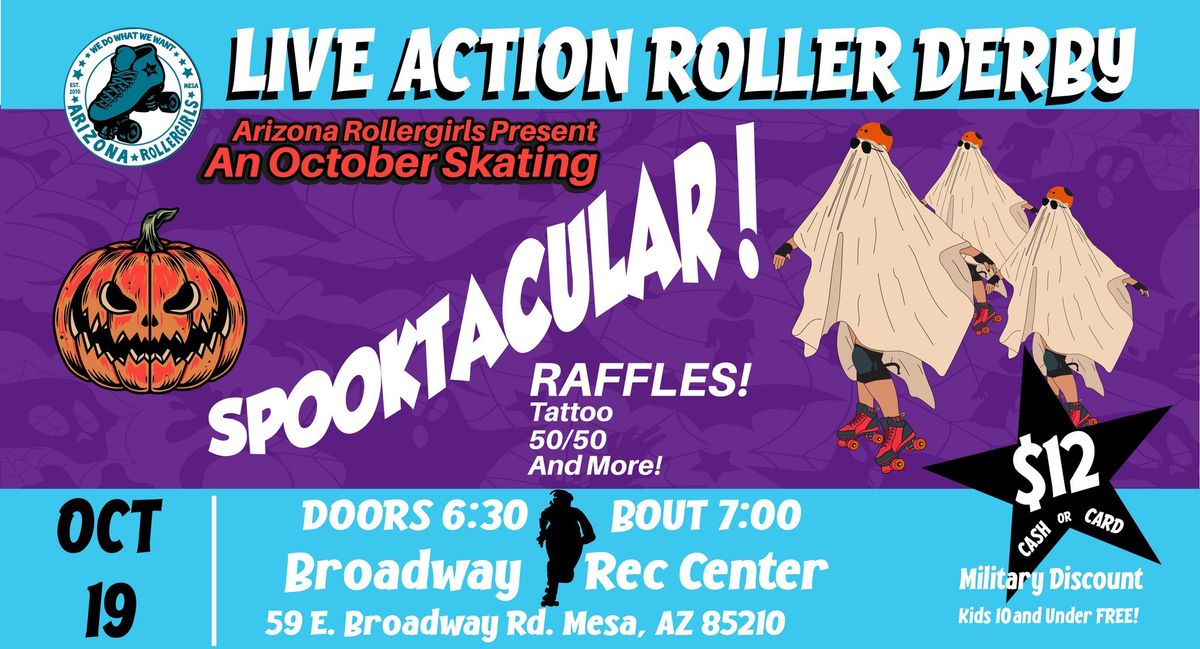 Arizona Rollergirls Roller Derby SPOOKTACULAR