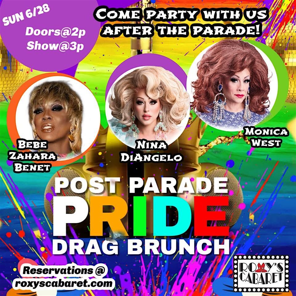 Post Parade Pride Drag Brunch