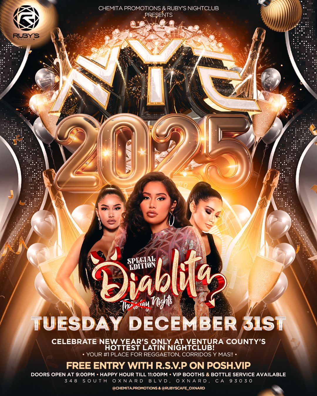 NYE 2025 - SPECIAL EDITION DIABLITA 