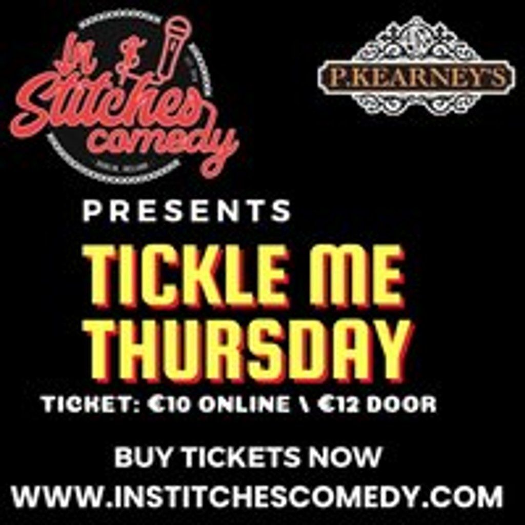 In Stitches Comedy Club Tickle Me Thursday!