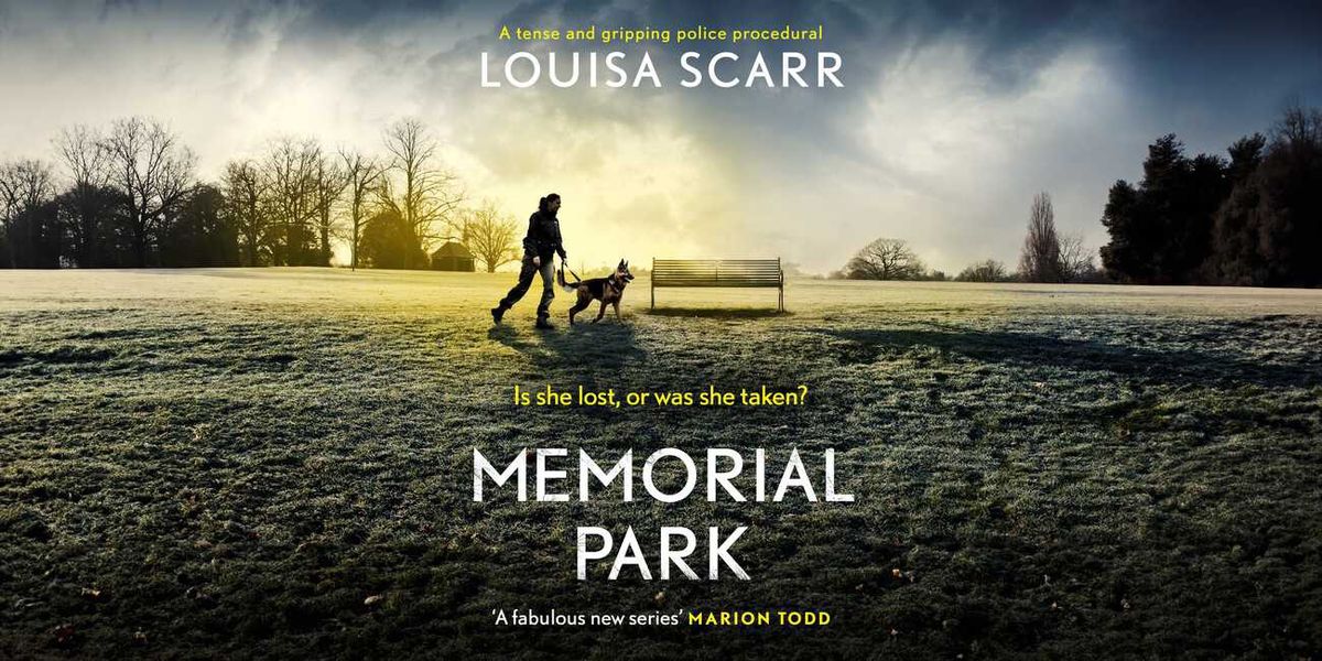 Crime Author Louisa Scarr - Memorial Park 