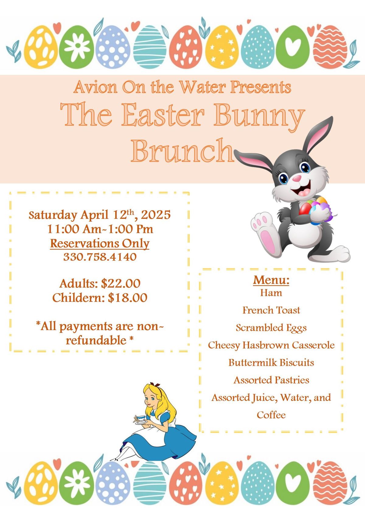 Easter Bunny Brunch