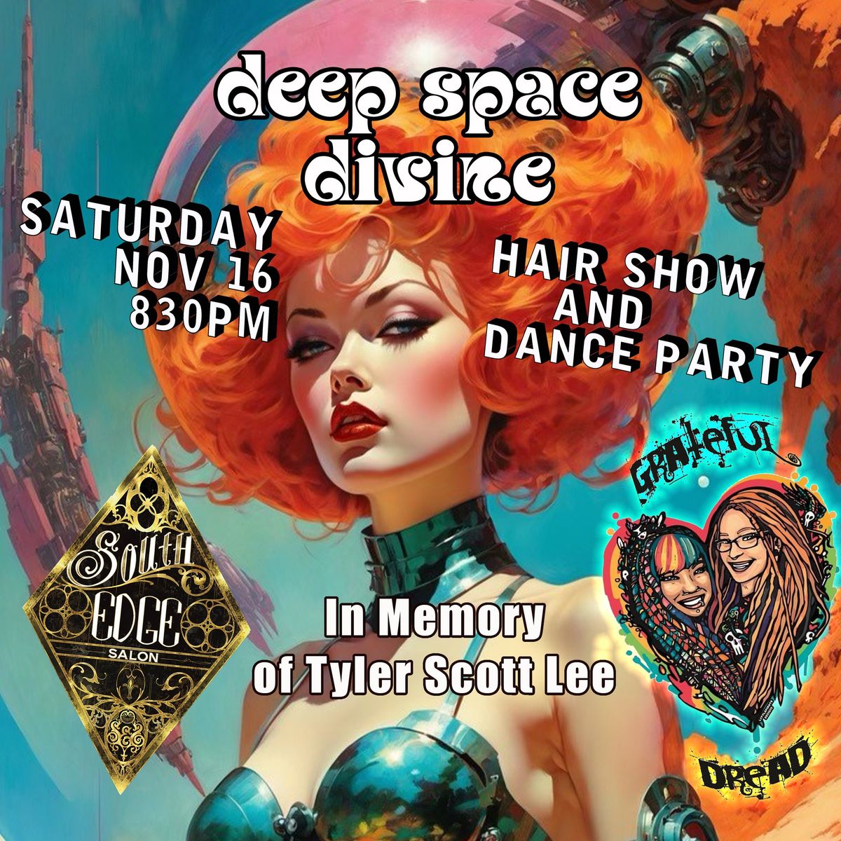 ~Deep Space Divine~ Sci-Fi Hair Design Showcase & Dance Party