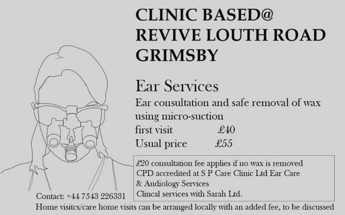 Ear Wax Removal Clinic - Saturday, October 5th