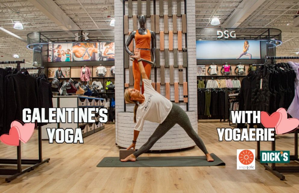 Galentine's Yoga with yogaErie