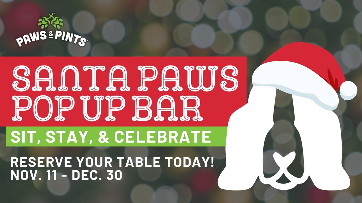 Santa Paws Pop-Up Bar