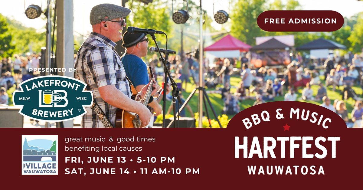 HartFest 2025: BBQ & Music, presented by Lakefront Brewery