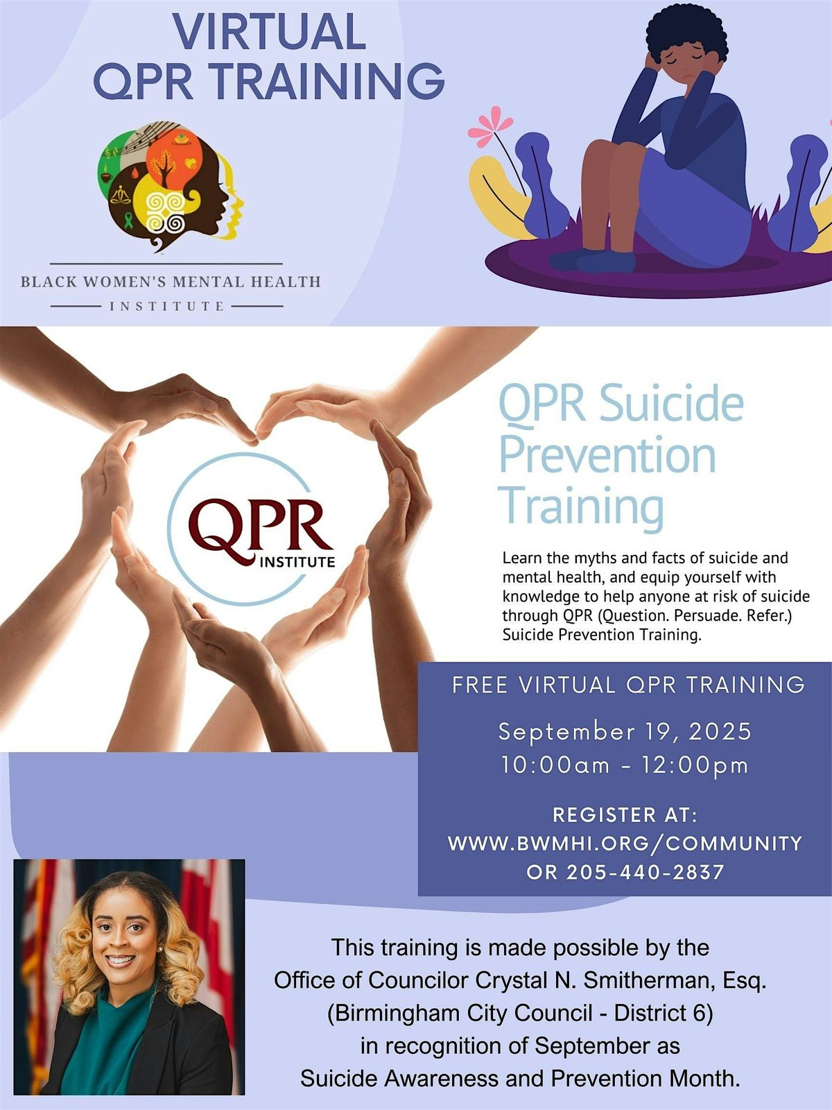 QPR Suicide Awareness and Prevention Training (In-Person)